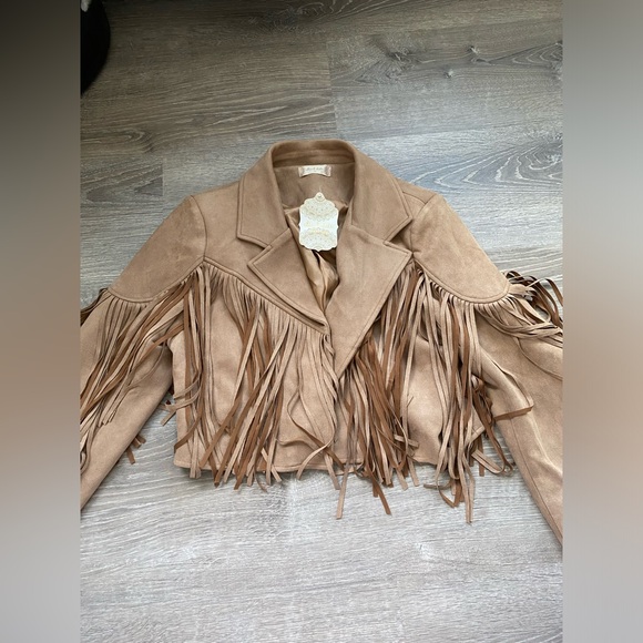 NWT Altr’d State fringe coat - Picture 3 of 6